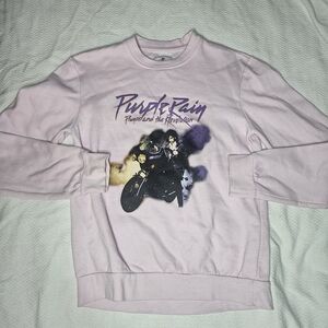 Prince And The Revolution Purple Rain Women's Sweater Small